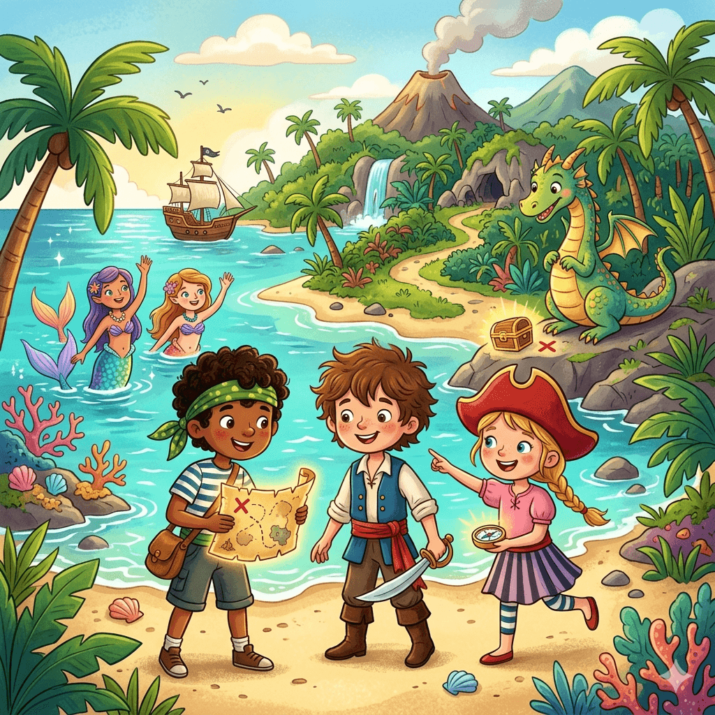 Der verborgene Schatz der Sternenmeerpiraten